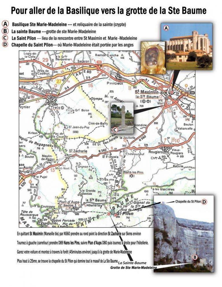 cartesaintmaximinasaintebaume SainteBaume