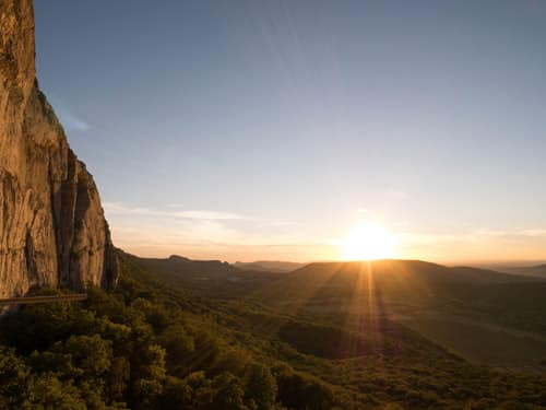 Coucher de soleil Sainte-Baume